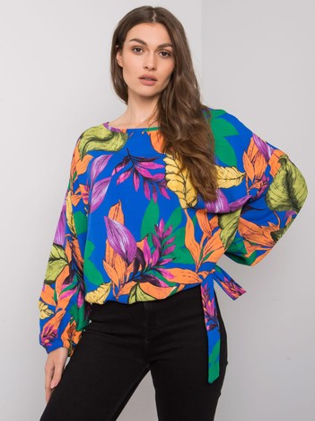 Pestrobarevná oversize halenka AINELORA