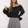 Šedé elegantní sukňové kraťasy s plisováním – AGNES