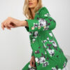 Zelené květované elegantní sako – VYRORENA