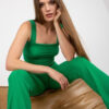 Zelený casual komplet s kalhotami ITALY MODA – ANATOLA
