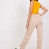 Béžové slim-fit tepláky Julia – FRAONA