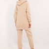 Béžový basic oversize třídílný komplet – AERIELLE
