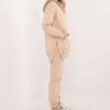 Béžový basic oversize třídílný komplet – AERIELLE