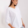 Bílý oversize top WHITETUNE