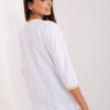 Bílý oversize top WHITETUNE