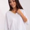 Bílý oversize top WHITETUNE