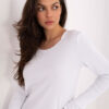 Bílý basic top ESSENIA
