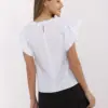 Bílo-černá puntíkovaná halenka DOTELLE