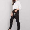 Bíločerný casual komplet Lillynn – RINANA