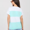 Mátový colorblock top NOVELIA