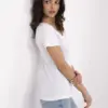 Bílé basic tričko BELLARIS RUE PARIS