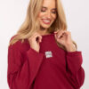 Vínový basic top MODELINE