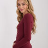 Vínový basic top BOSTELLA