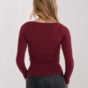 Vínový basic top BOSTELLA