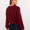 Bordó basic oversize svetr NILÜFER