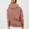 Hnědá oversize mikina s kapucí NATURAL SIDE – BERENA