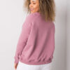 Starorůžová plus size mikina Donna – BELALIA