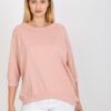 Starorůžový plus size top SOFTELLE