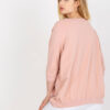 Starorůžový plus size top SOFTELLE
