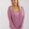 Starorůžový plus size top ELISAVIE