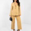 Camel oversize džínové sako RUE PARIS – QORIANA