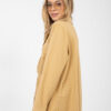 Camel džínové sako na jeden knoflík RUE PARIS – QILIAYRA