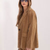 Camel manšestrové sako od kompletu RUE PARIS – QYRAVA
