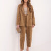Camel manšestrové sako od kompletu RUE PARIS – QYRAVA