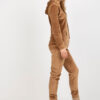 Camel velurový komplet s mikinou s kapucí – CASSIANE