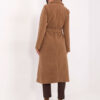 Camel boucle kabát s kapsami – PERENIA