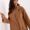 Camel oversize kabát RUE PARIS – PERESSA