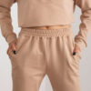 Camel bavlněný dvoudílný casual komplet – ANEMONE