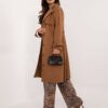 Camel elegantní trenčkot OCH BELLA – OPHURA