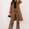 Camel elegantní trenčkot OCH BELLA – OPHURA