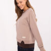 Tmavě béžová mikina PASPELIA