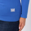 Tmavomodrý top LINEARA plus size
