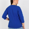 Tmavomodrá mikina SEQUINBLUE s aplikací