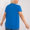 Tmavomodrý plus size top COLORWAVE