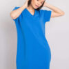 Tmavě modré bavlněné šaty TILLIE