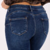 Tmavě modré push-up skinny džíny – SELVANIA