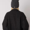 Tmavě šedá pletená beanie čepice – VALERIE