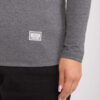 Tmavě šedý top LINEARA plus size