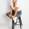 Tmavě šedé tepláky Savage plus size – CAVONA