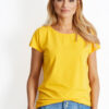Tmavě žluté tričko ABELISSE Circle