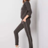 Tmavě khaki casual komplet Kadeesha – IREISE