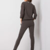 Tmavě khaki casual komplet Kadeesha – IREISE