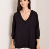 Černá oversize mikina Sally RUE PARIS – BELARA