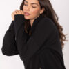 Černá oversize klokanka RUE PARIS – AMRELIA