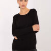 Černý plus-size top COMFOREL
