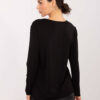 Černý plus-size top COMFOREL